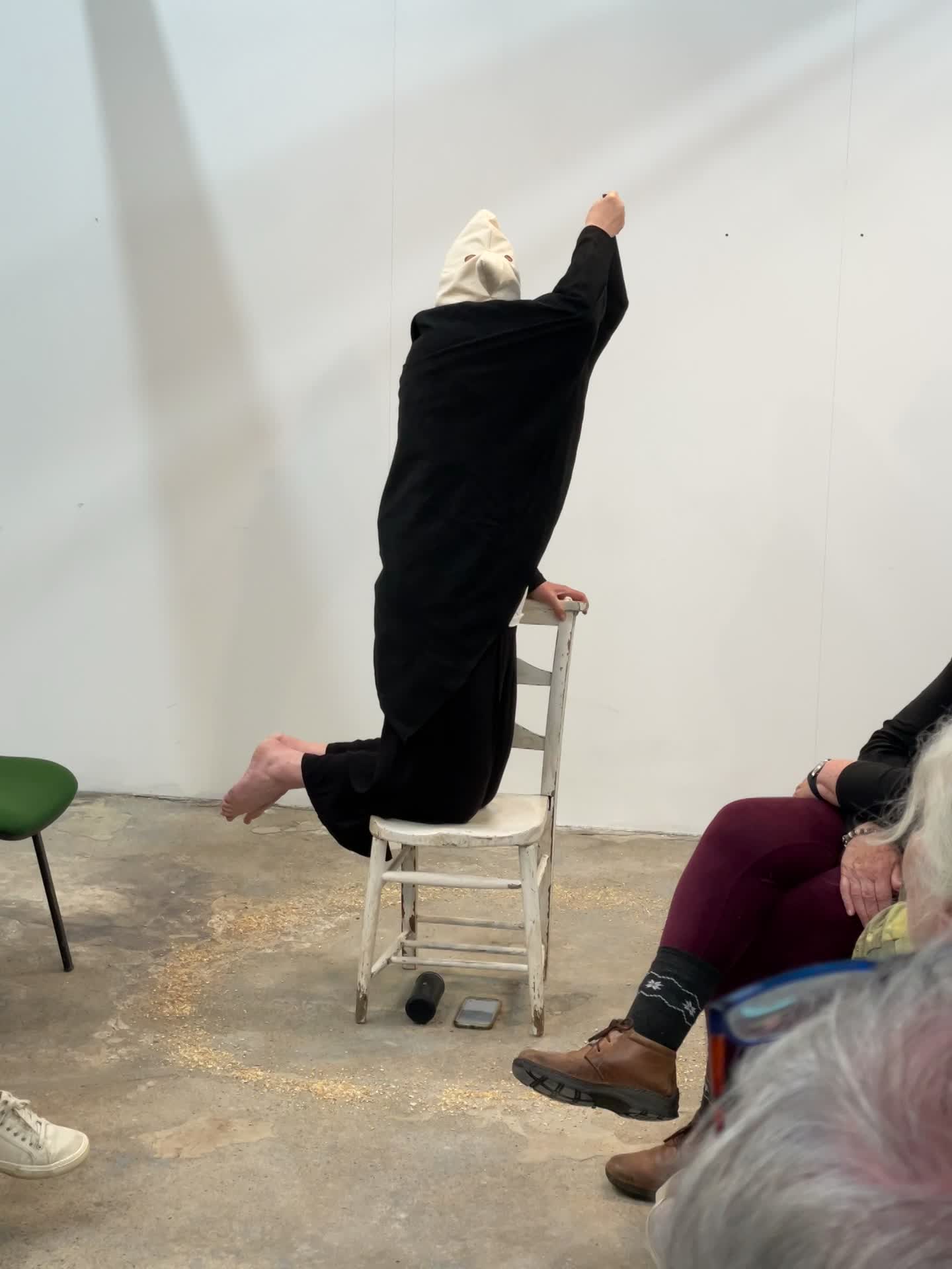 Trapped Bird Sings, (2023) at FEET UP, Magdalen Road Studios, Oxford