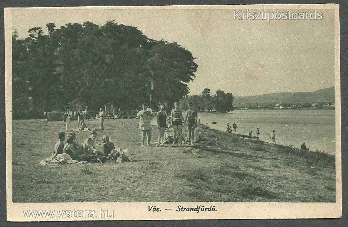 Pokolsziget / Vác strandfürdő 1920