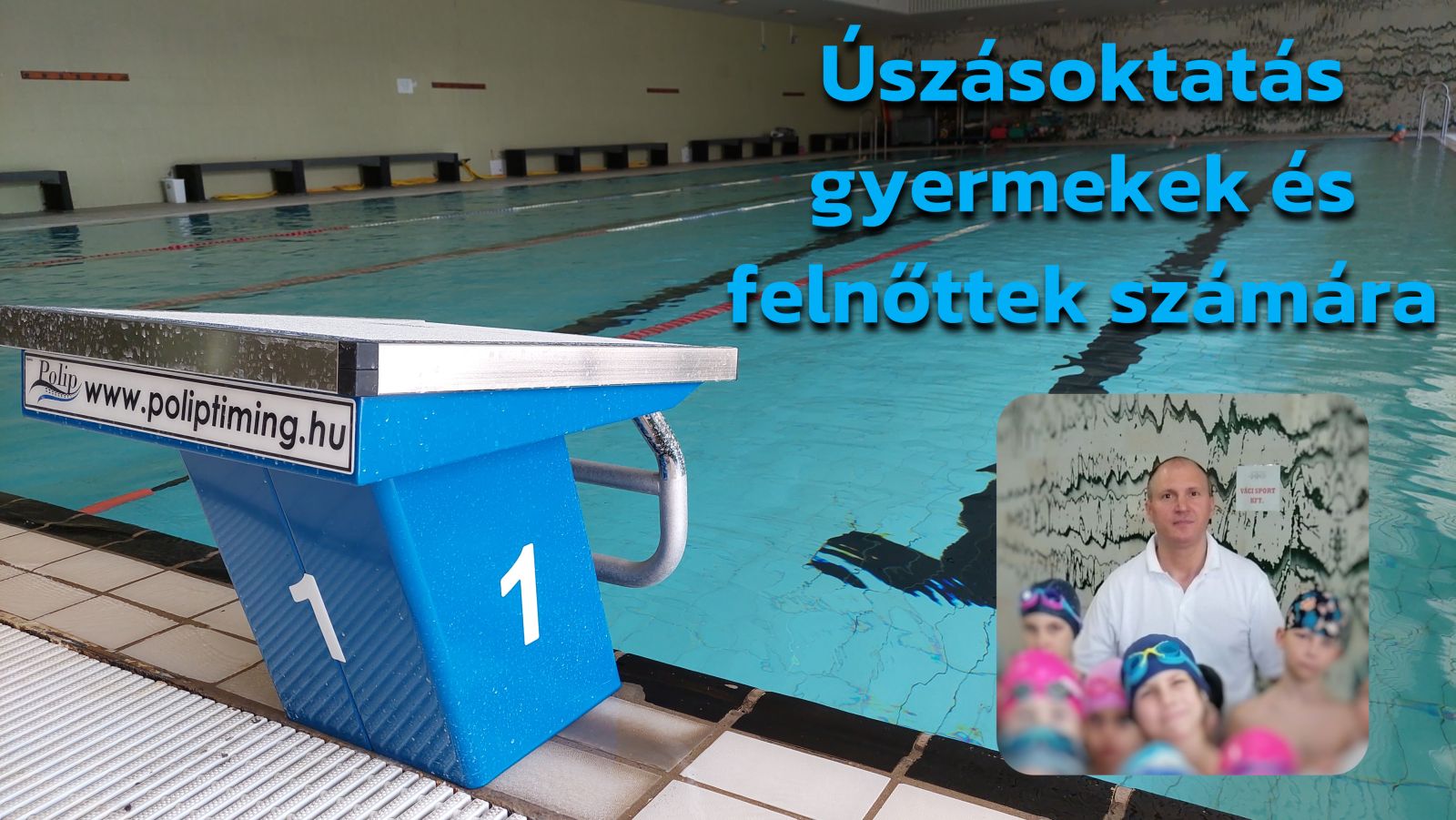 Úszásoktatás gyermekek és felnőttek számára