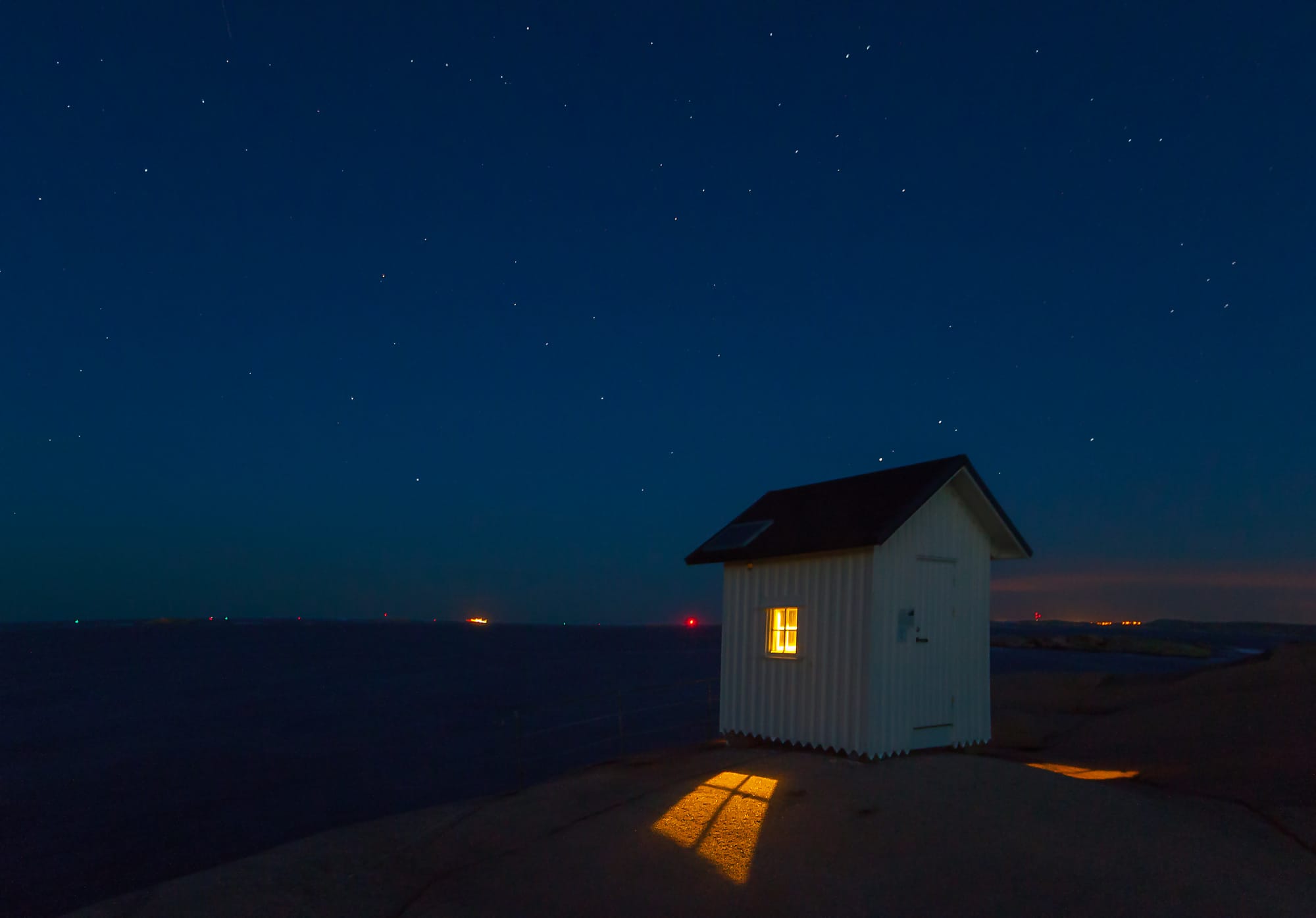 126. A peaceful night at the old Lighthouse.