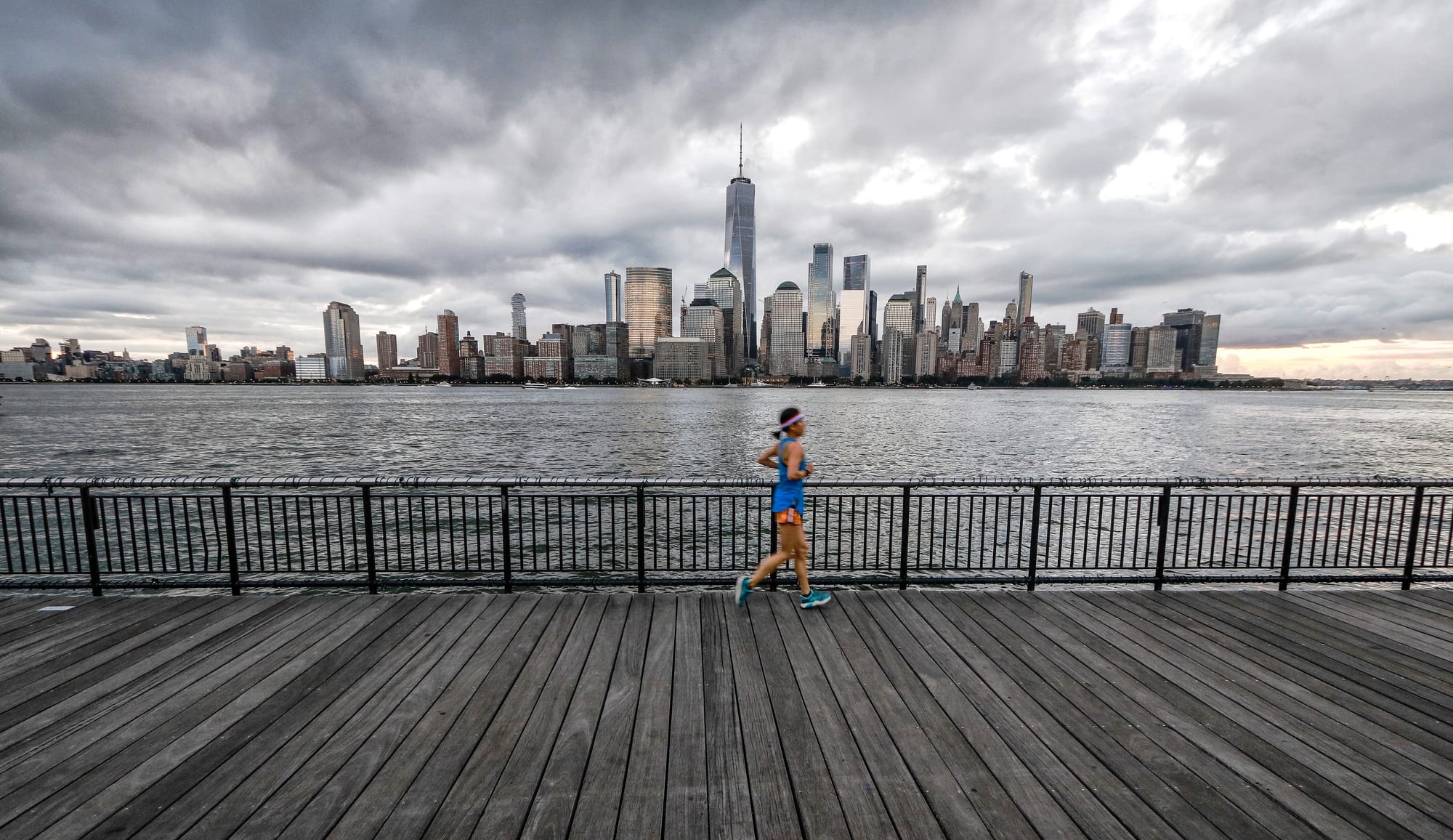 224. Runner at Exchange Place NJ