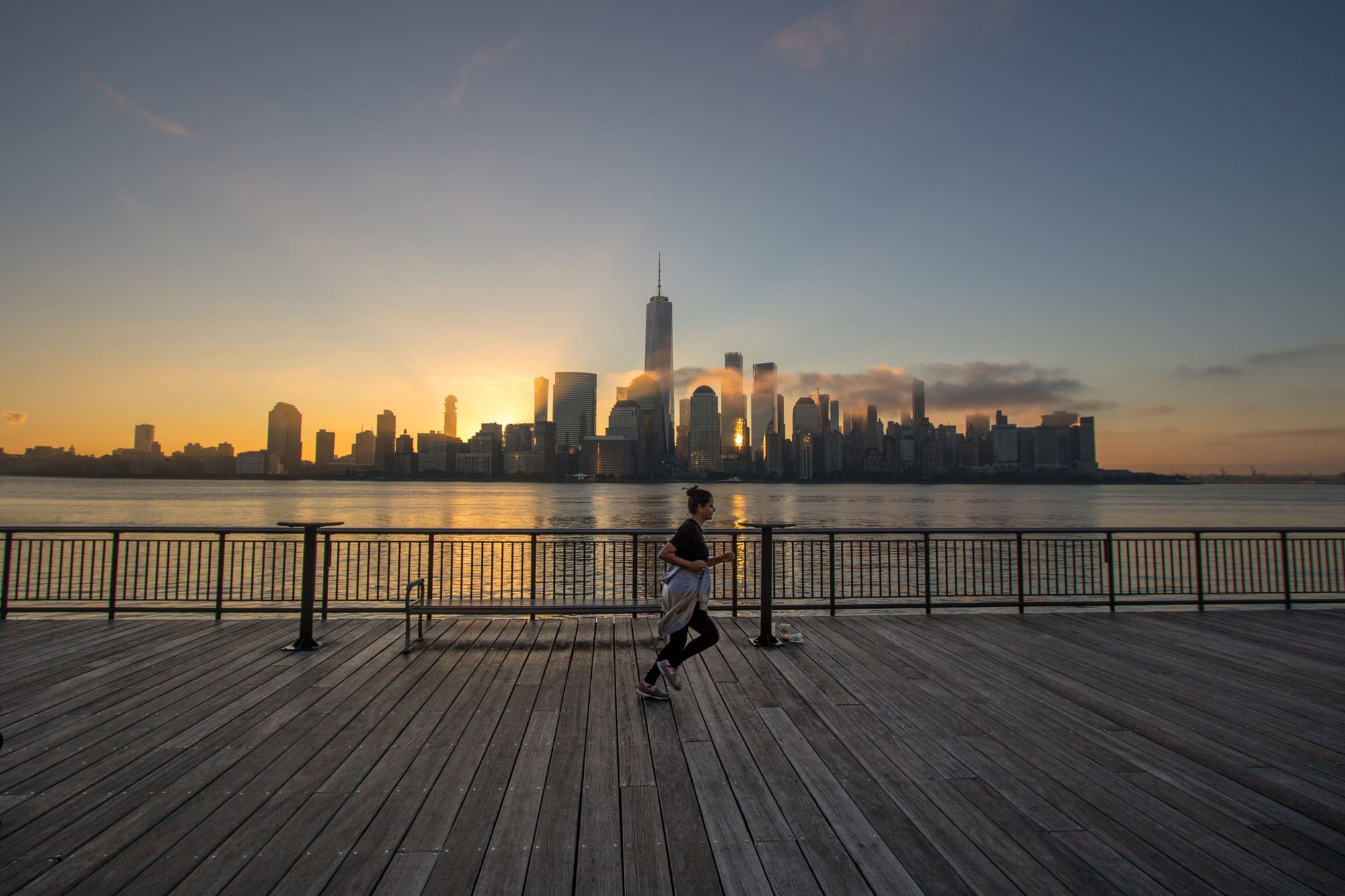 Manhattan, as seen from Exchange place, NJ