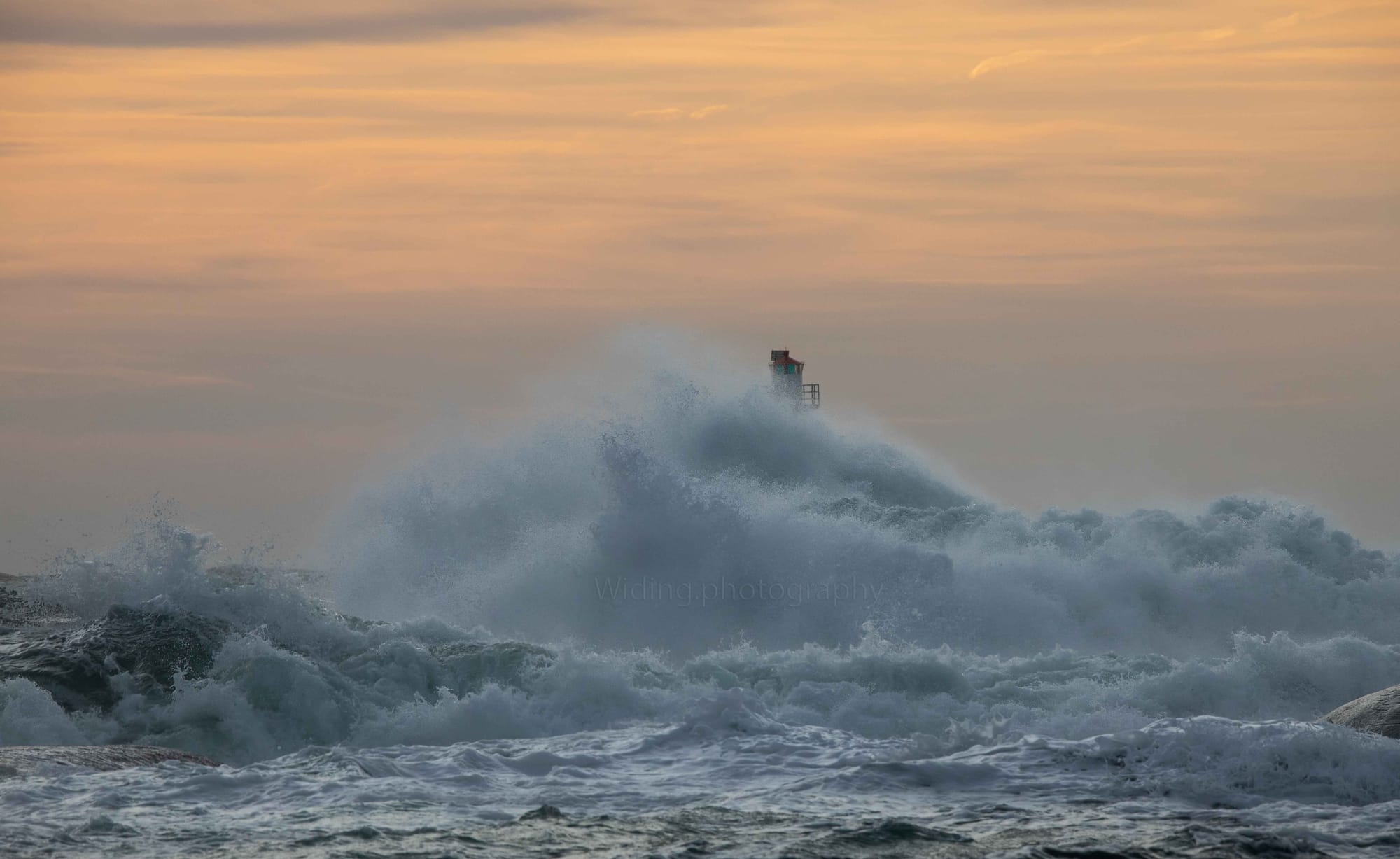 Väcker lighthouse, Bohuslän, Sweden