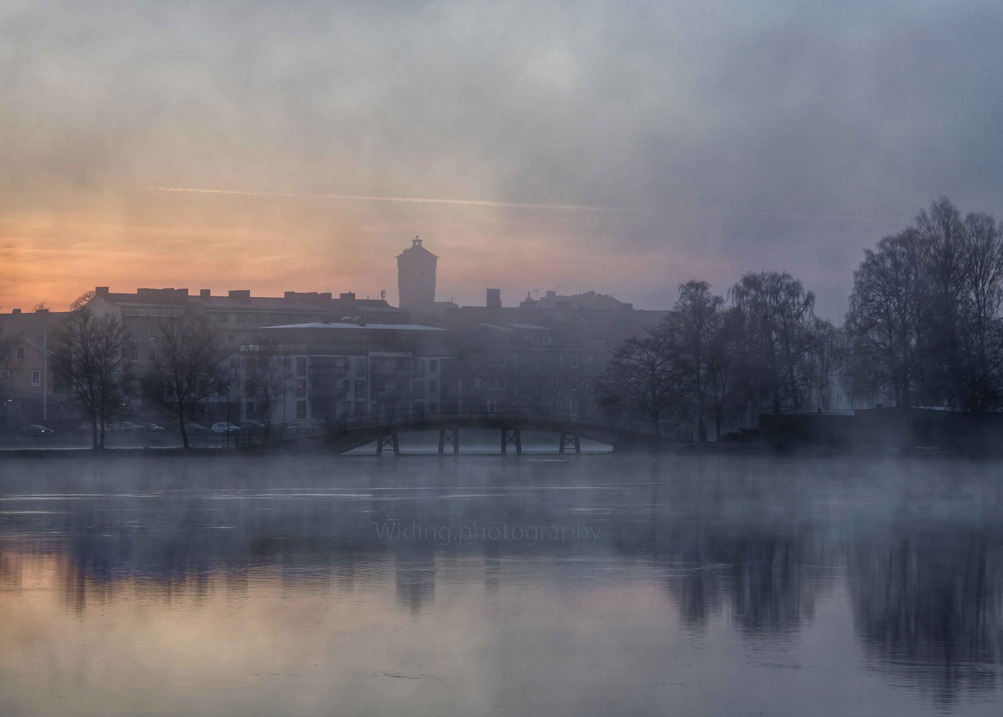 Trollhättan, Decembermorgon