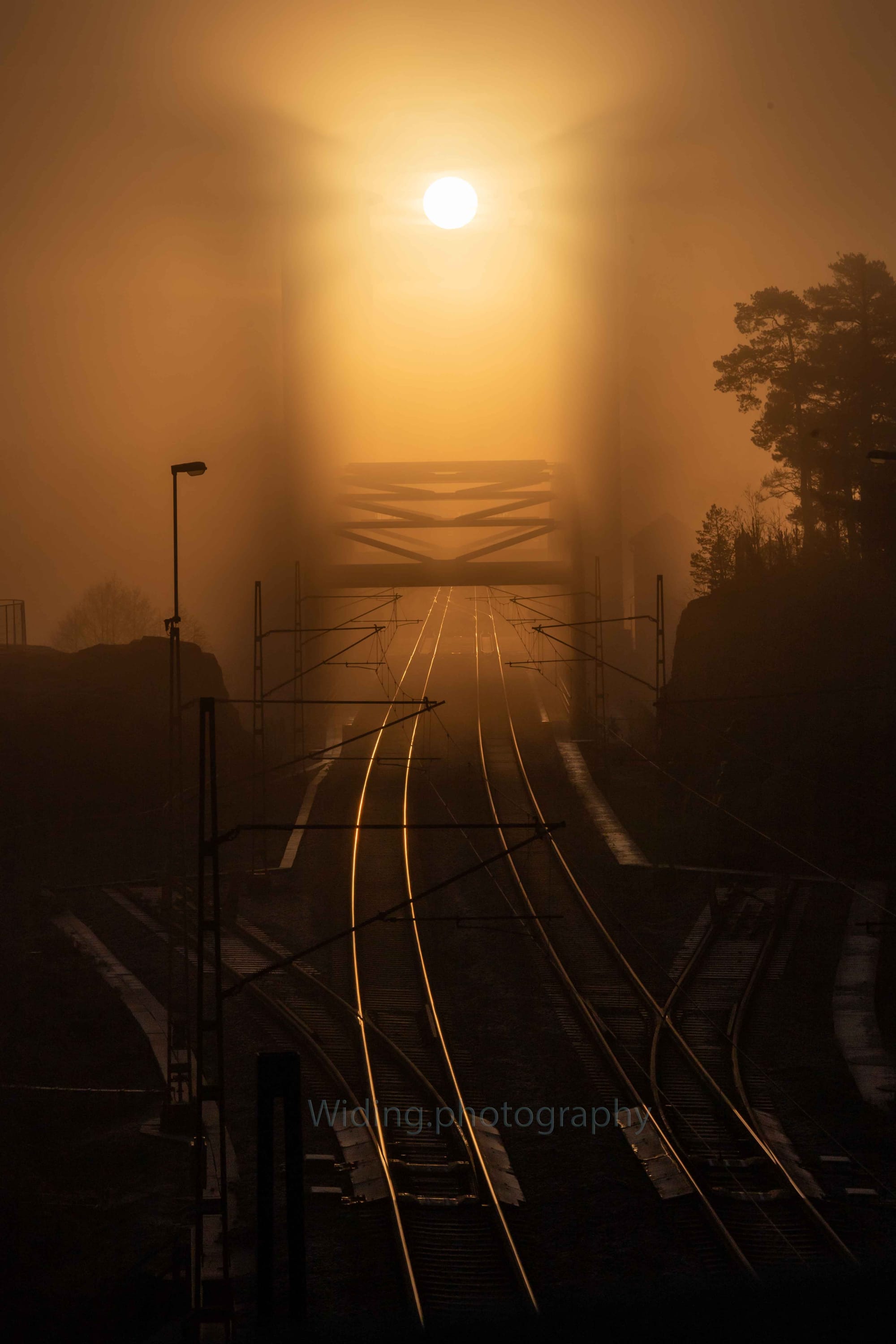 Tågbron, Trollhättan.