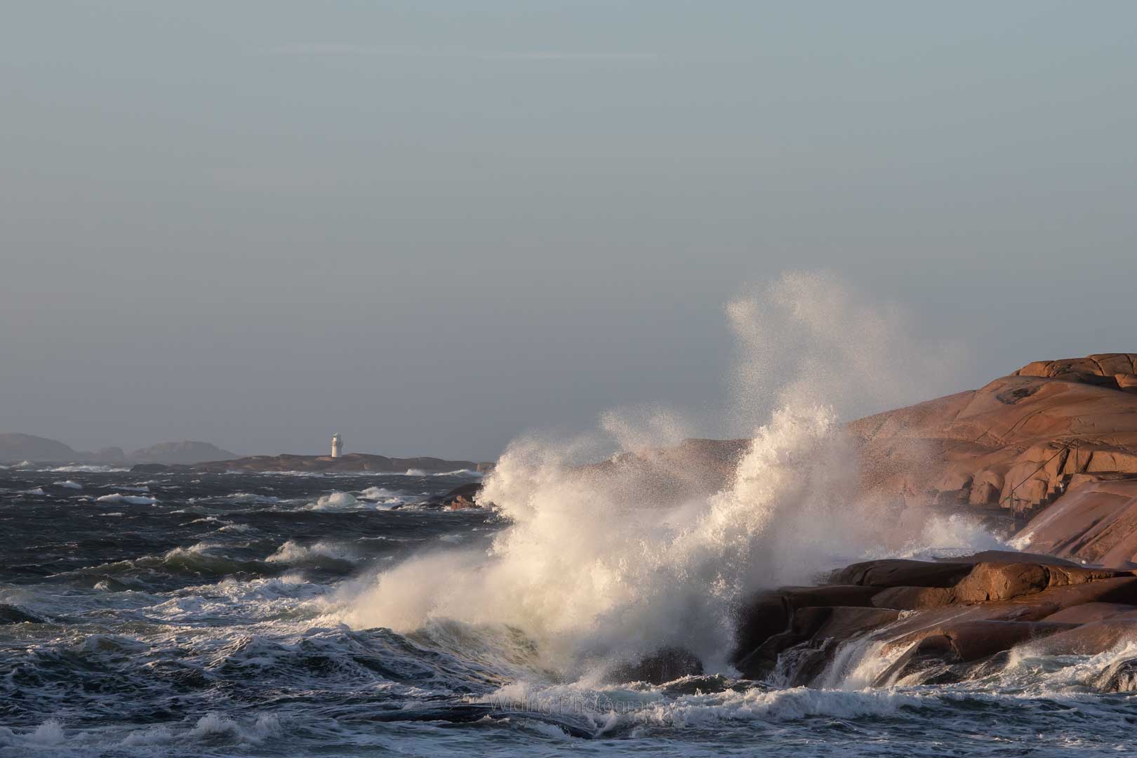 111. Guleskären. Novemberstorm.