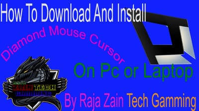How To Download & install Diamond mouse Cursor In Windows Pc/Laptops | Windows 7/8/10