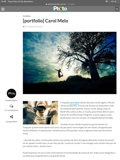 Portfolio Carol Melo