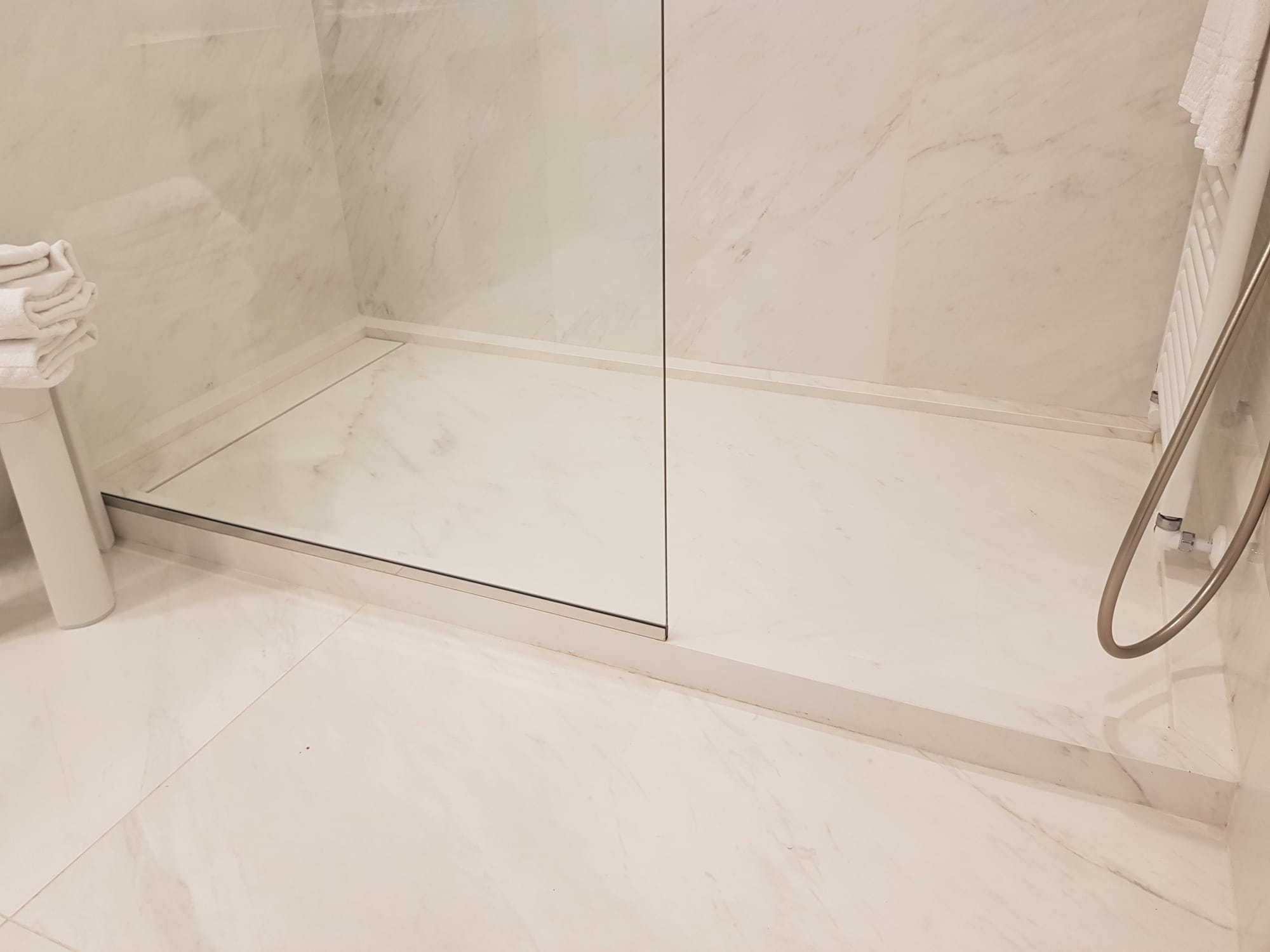 Custom Shower Tray Hotel suite