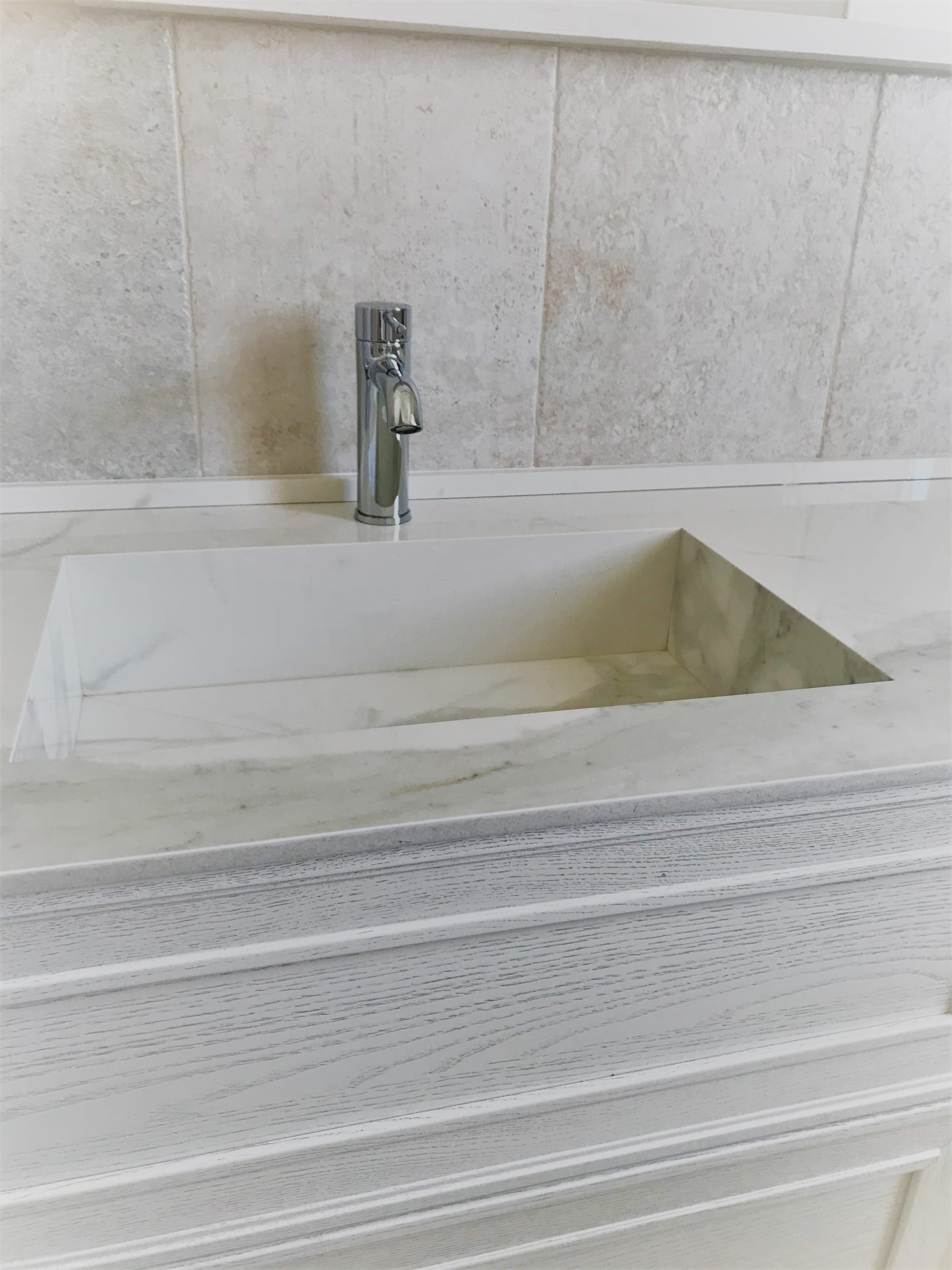 Classic Flat Vanity top - Private Villa