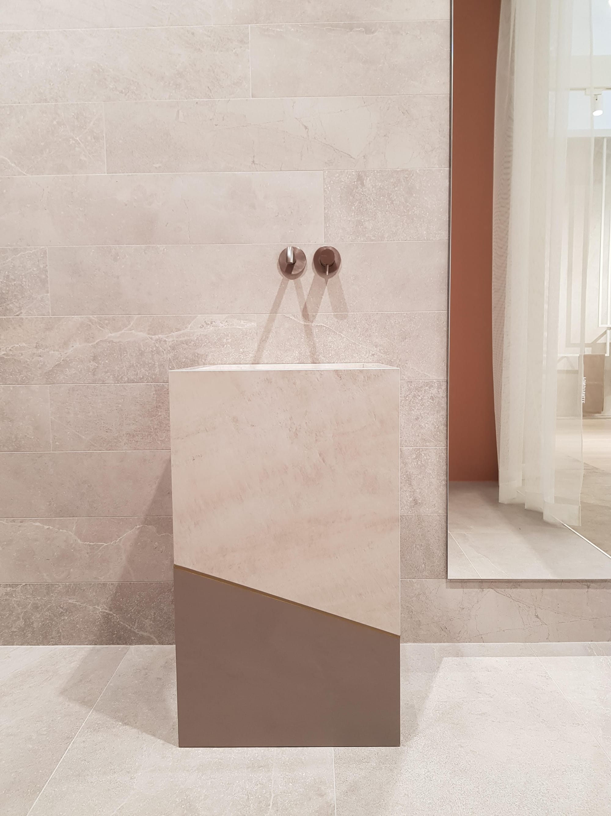 Shower and Freestanding in private Villa