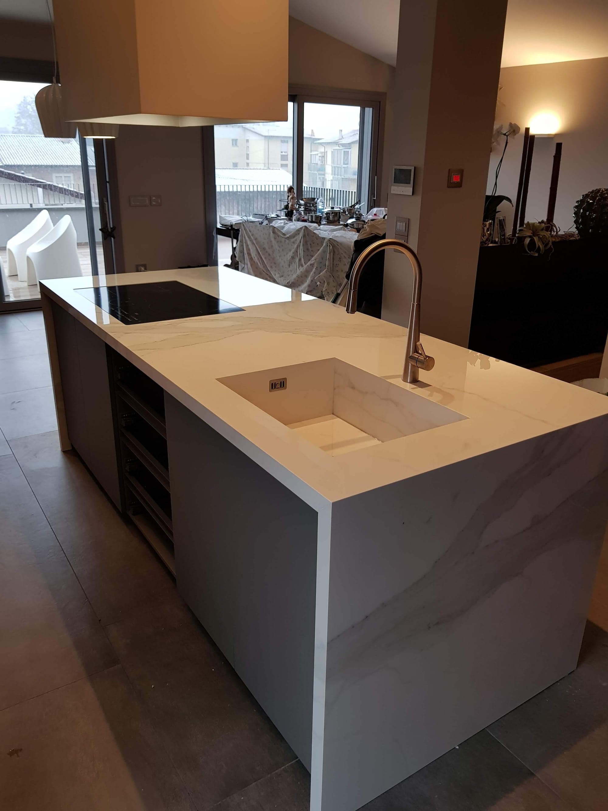 Kitchen Island - Private Villa