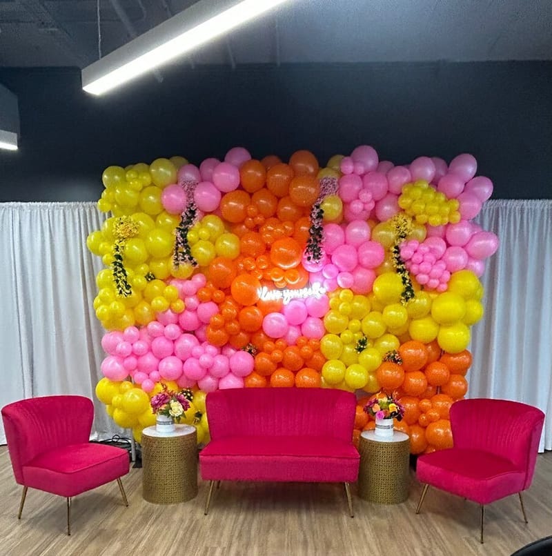 Balloon Arches, Garlands, Balloon Walls and More