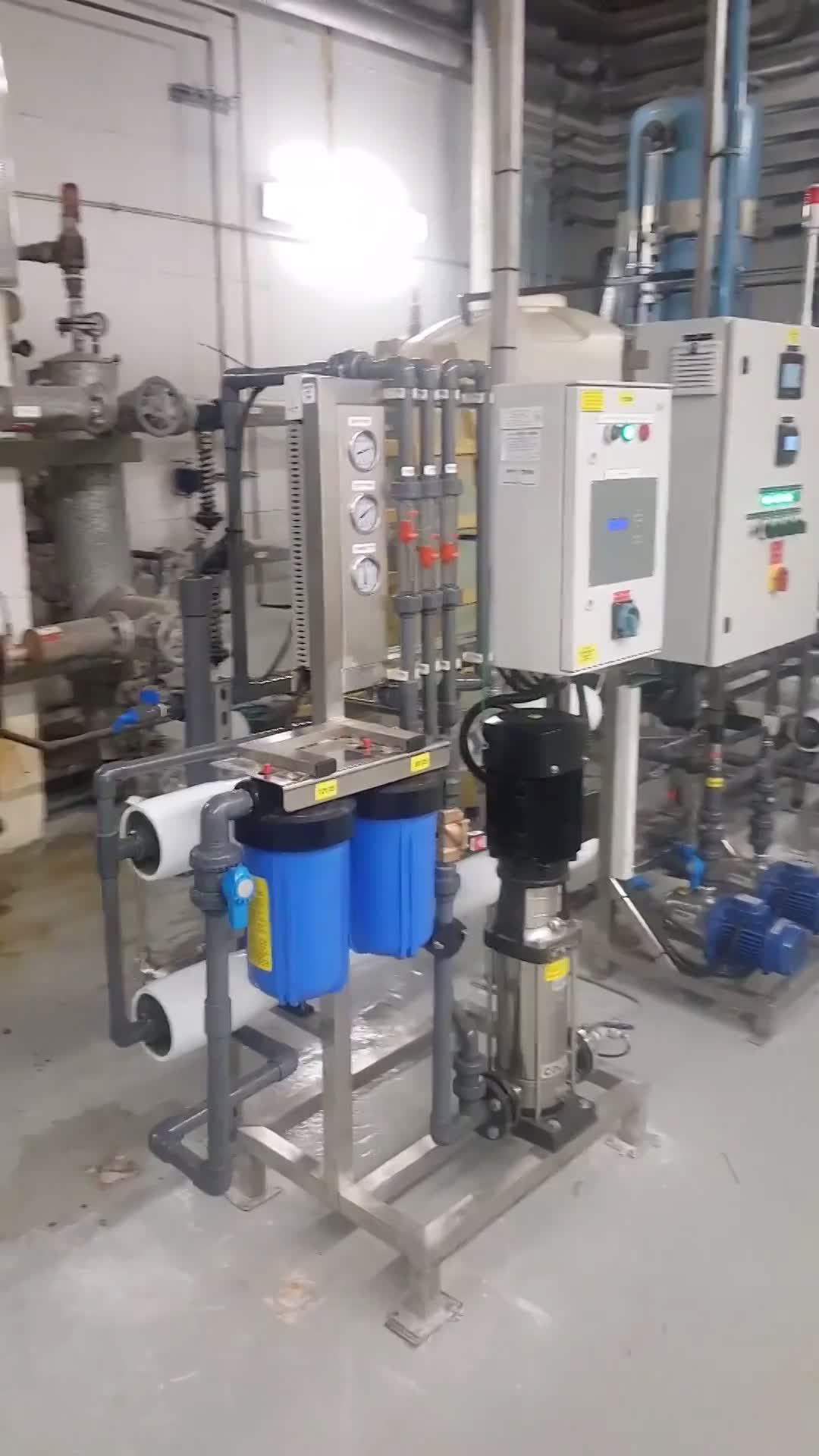 מערכת אספקת מים אוסמוזה הפוכה למרכז רפואי