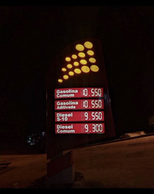 Cadê o gigante que tinha acordado?": gasolina bate R$ 10, e redes se revoltam contra Bolsonaro