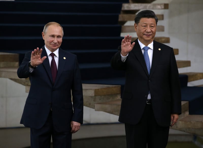 China promete apoio à Rússia