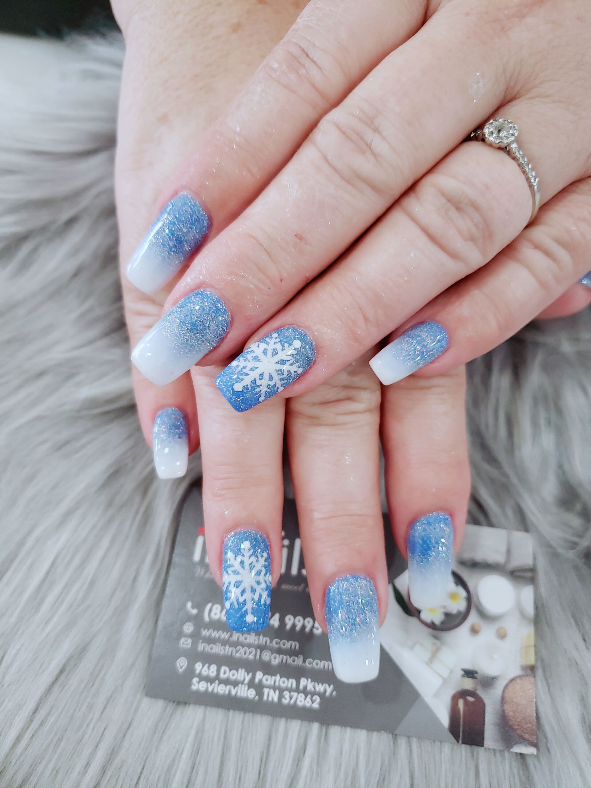 Christmas Nail art by iNails