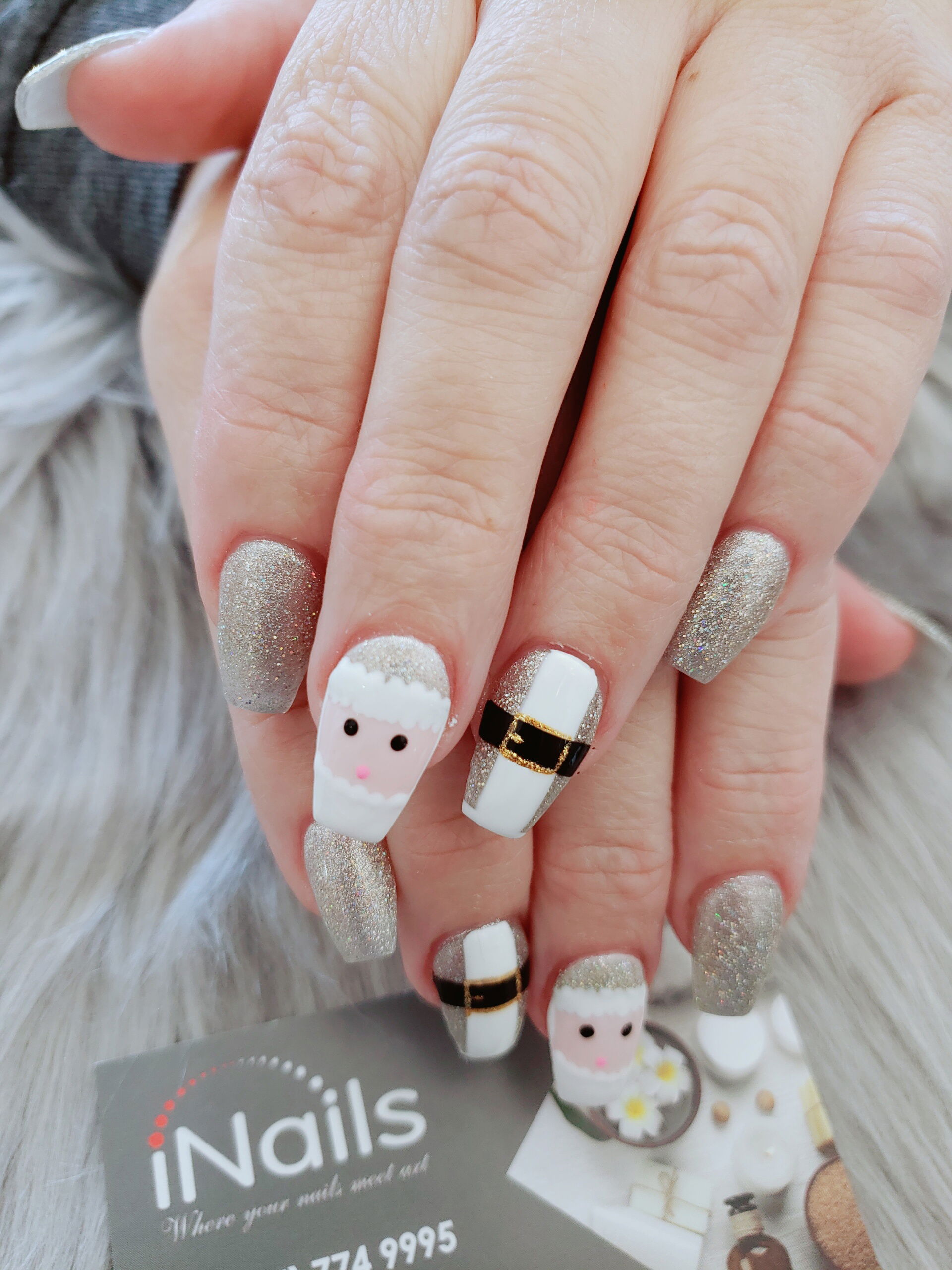 Christmas Nail art by iNails