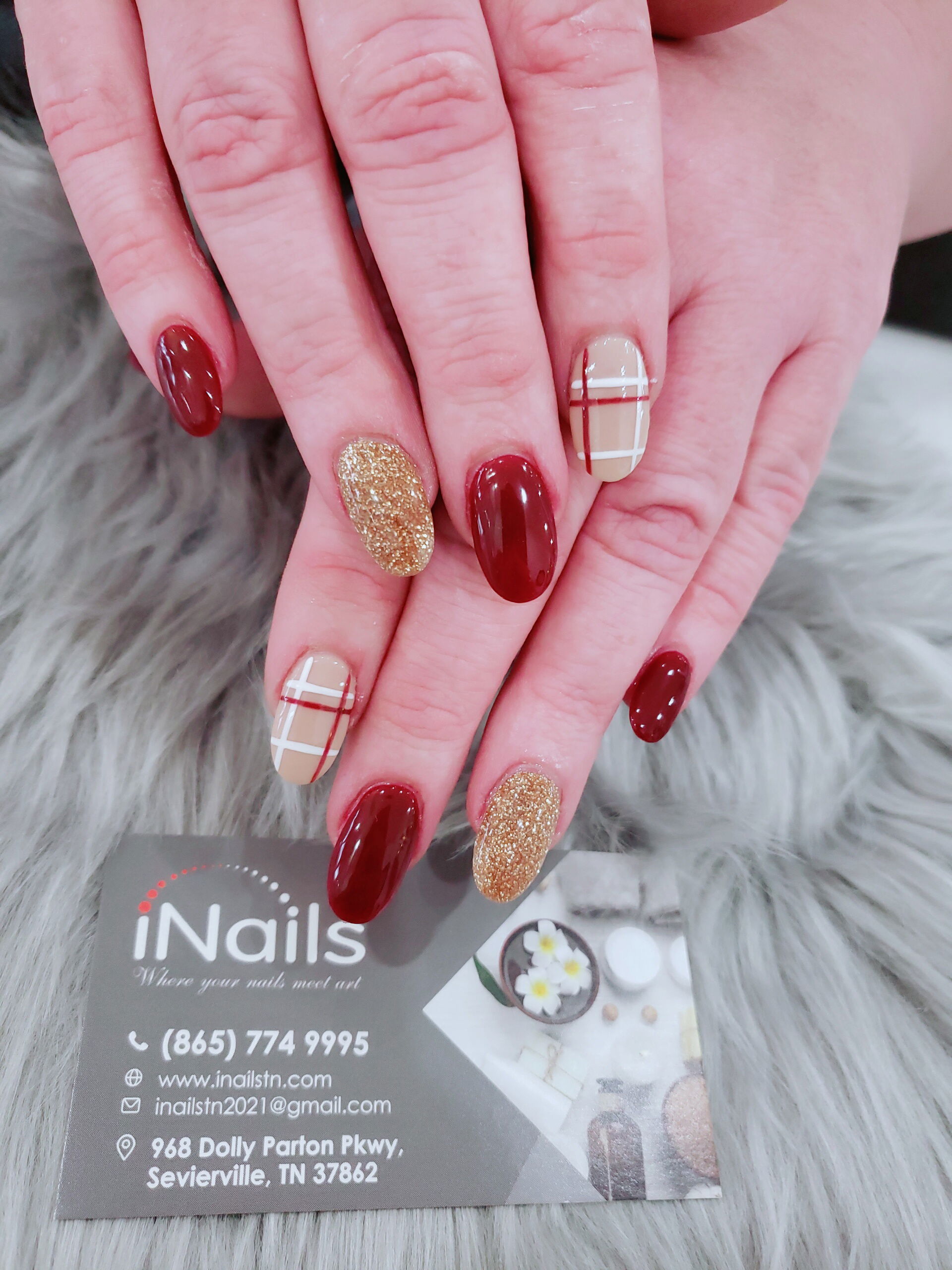 Christmas Nail art by iNails