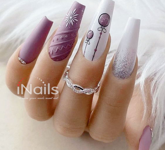 Christmas Nail art by iNails