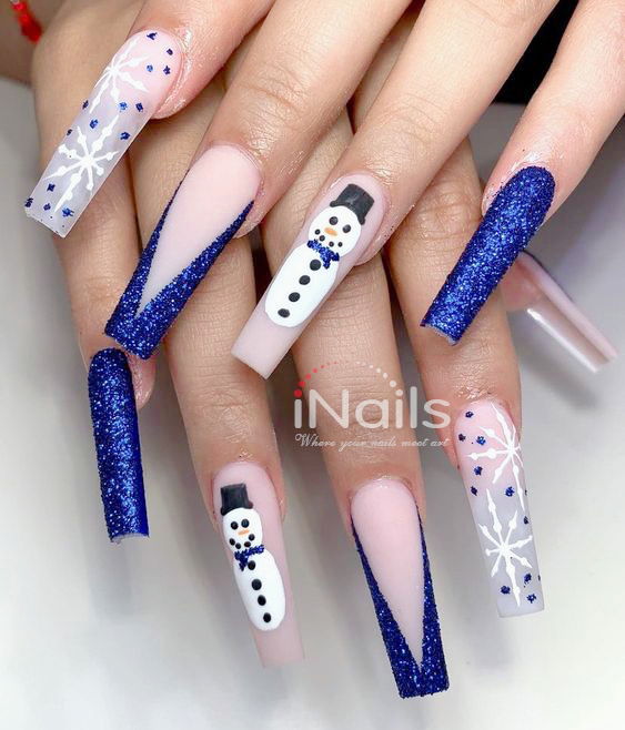 Christmas Nail art by iNails