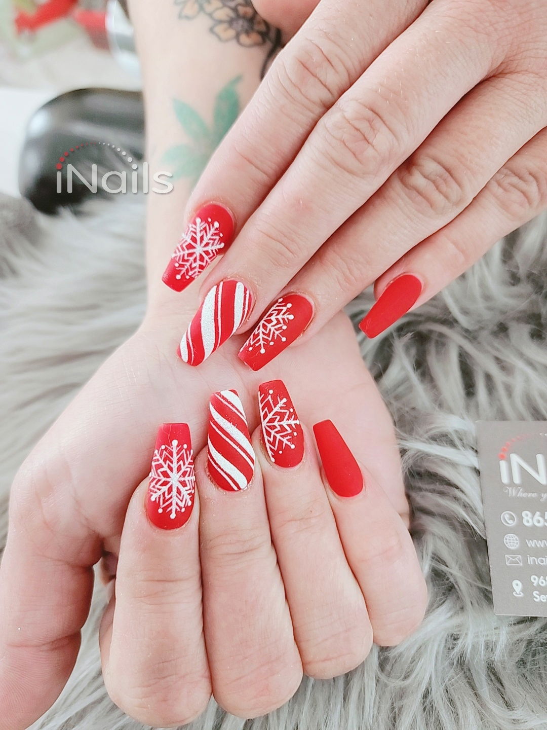 Christmas Nail art by iNails