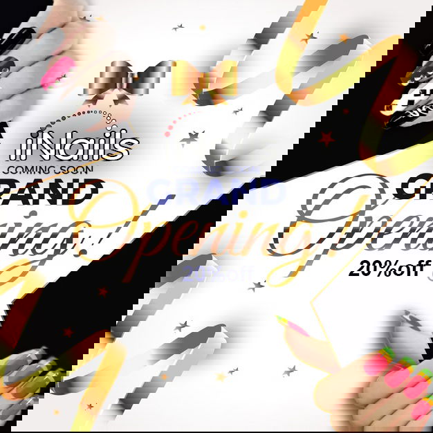 Grand Opening 20%Off and FREE