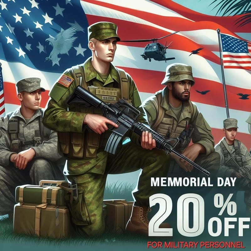 Special Memorial Day Offer!
