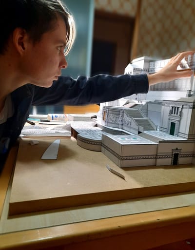 Il volto dietro Inchiostro&cartone  image