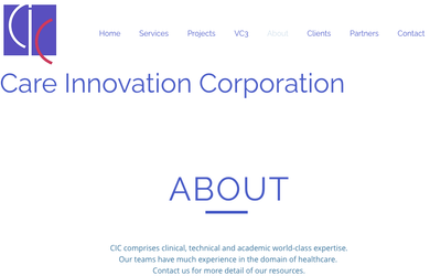 CIC- Care innovation corporation
