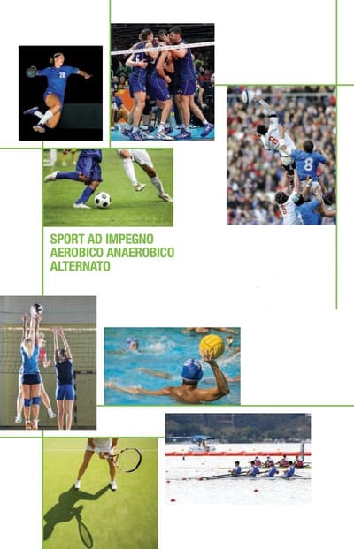 NUTRIZIONE E INTEGRAZIONE ALIMENTARE NELLA PRATICA SPORTIVA SPORT AD IMPEGNO AEROBICO ANAEROBICO ALTERNATO