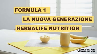 FORMULA 1 LA NUOVA GENERAZIONE HERBALIFE NUTRITION