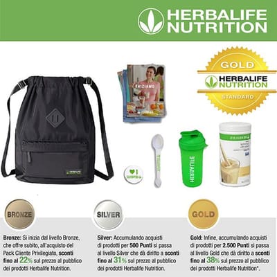 desideri diventare cliente privilegiato herbalife nutrition? image