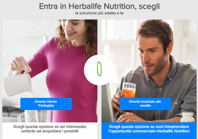 desideri diventare cliente privilegiato herbalife nutrition? image