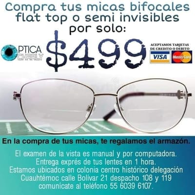 LENTES BIFOCALES
