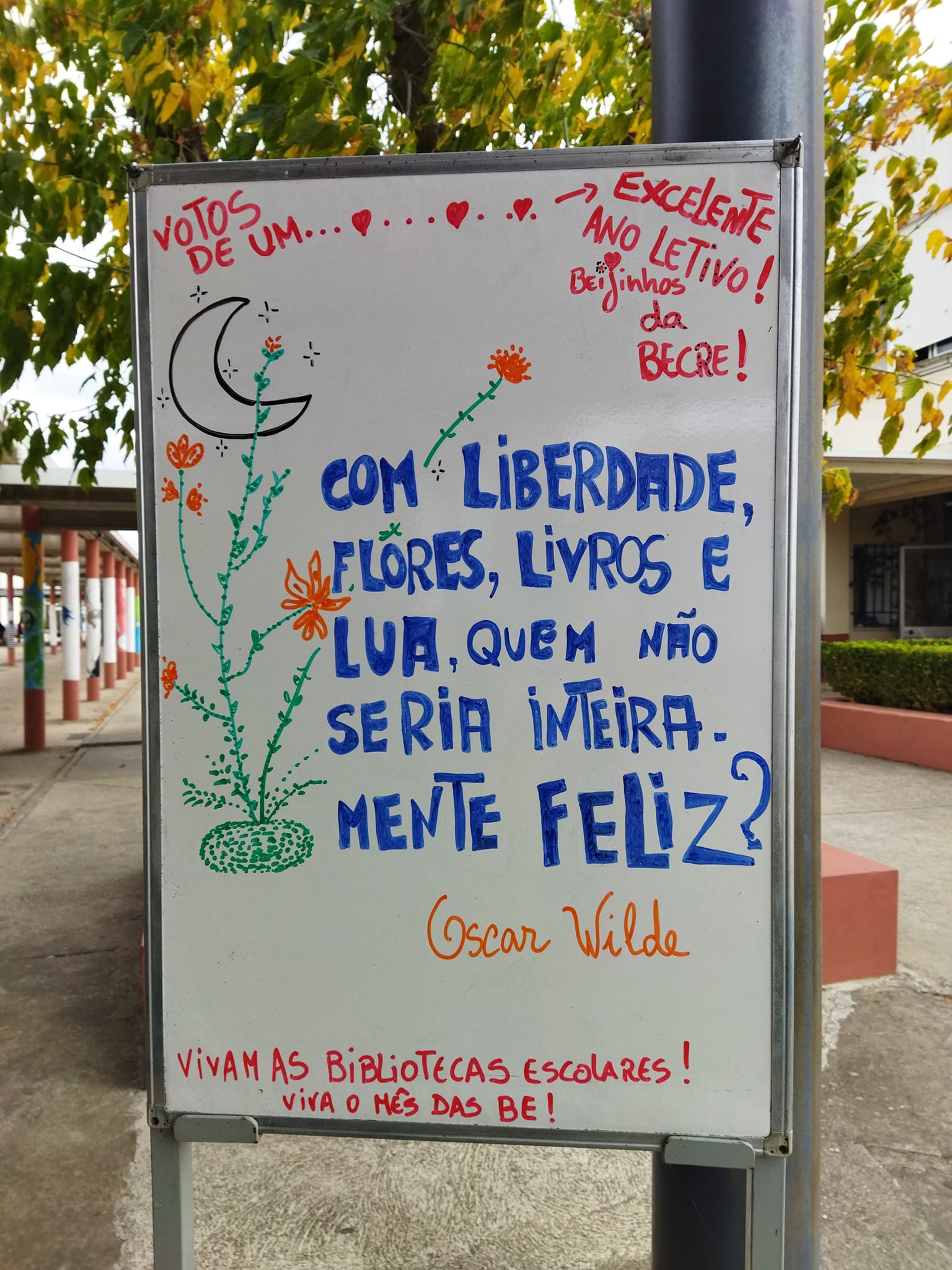 Mês das Bibliotecas Escolares|outubro