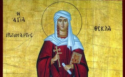 القدّيسة تقلا أولى الشهيدات