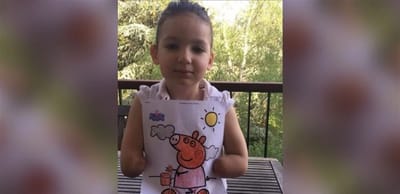 دعوة من الطفلة إيللا طنوس إلى أطفال لبنان.. هذا ما جاء فيها