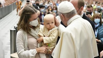 البابا فرنسيس يستقبل المشاركين في حج مسكوني إلى روما