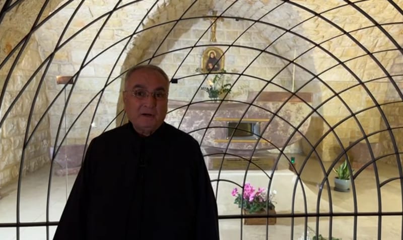 بالفيديو : عجائب القدّيسة رفقا - - من دير مار يوسف جربتا