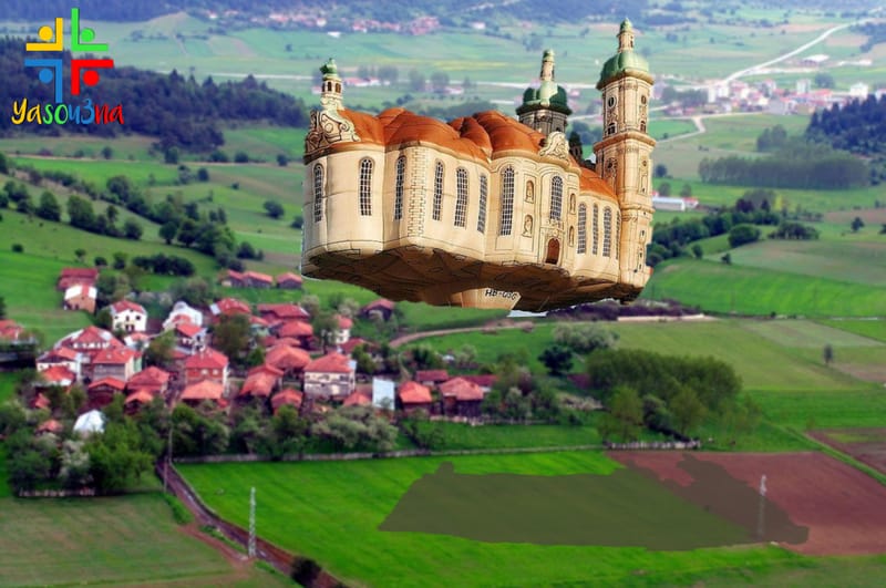 بالصور : معجزة الكنيسة التي إنتقلت من بلد إلى آخر بطريقة عجائبيّة