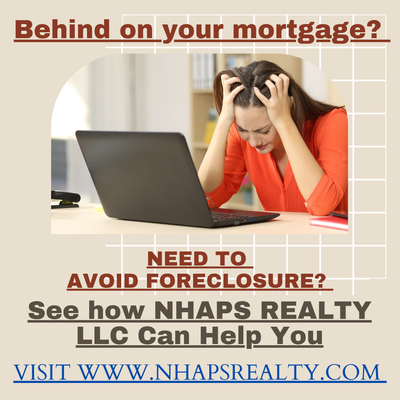 Behind on your mortgage?! Let's talk.