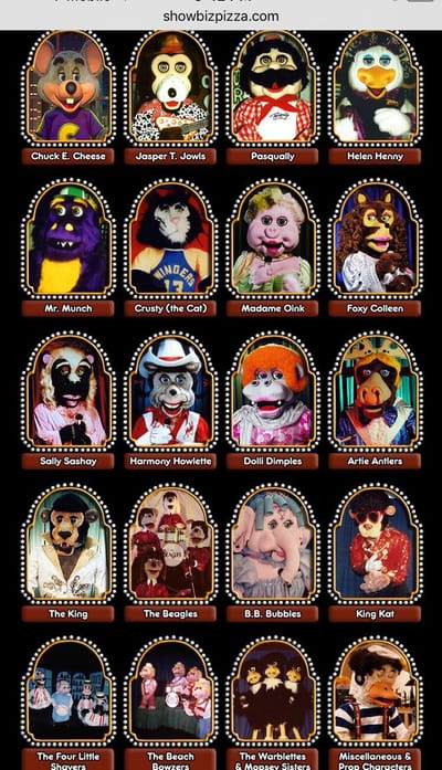 CHARACTER LIST image