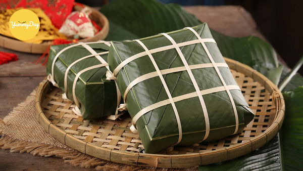 Cách gói bánh chưng