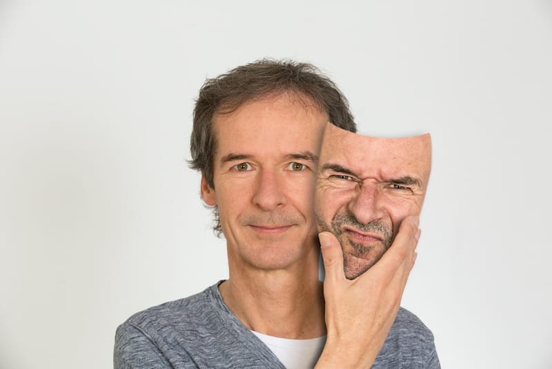 Total zerknirscht oder völlig verspannt