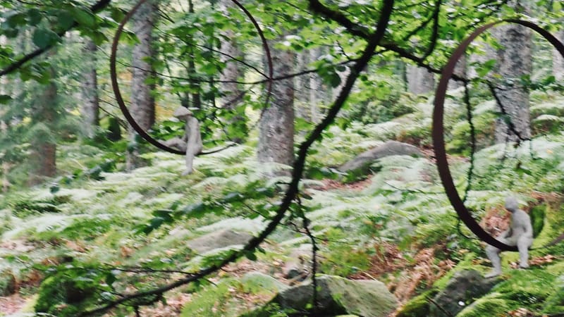 L'art au coeur des forêts. Jeu de plein air
