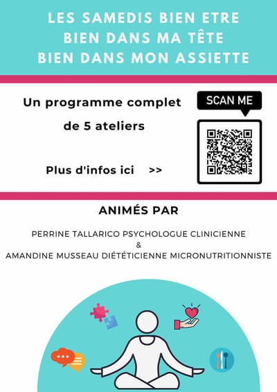 EVENEMENT. Ateliers "Bien dans ma tête, bien dans mon assiette".