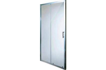 2 panel Framed Sliding Shower Door (W)1000mm