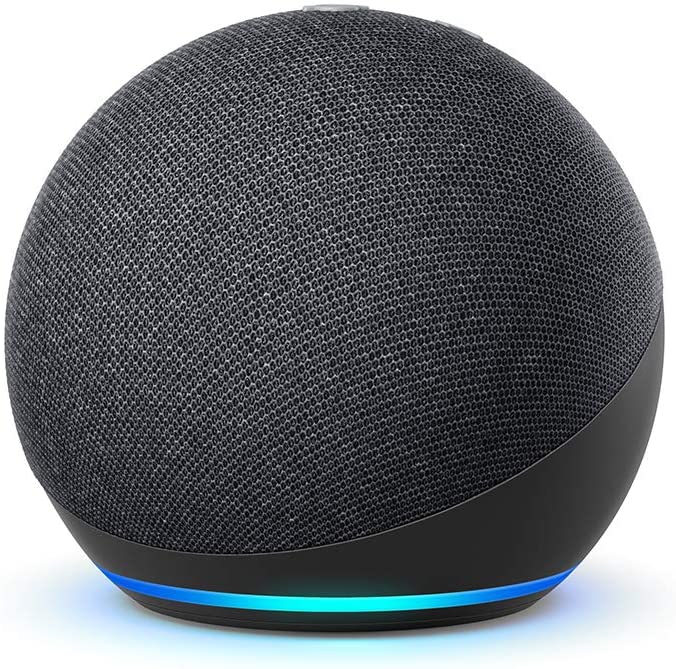 Echo Dot (4th generation) | Smart speaker with Alexa | Charcoal