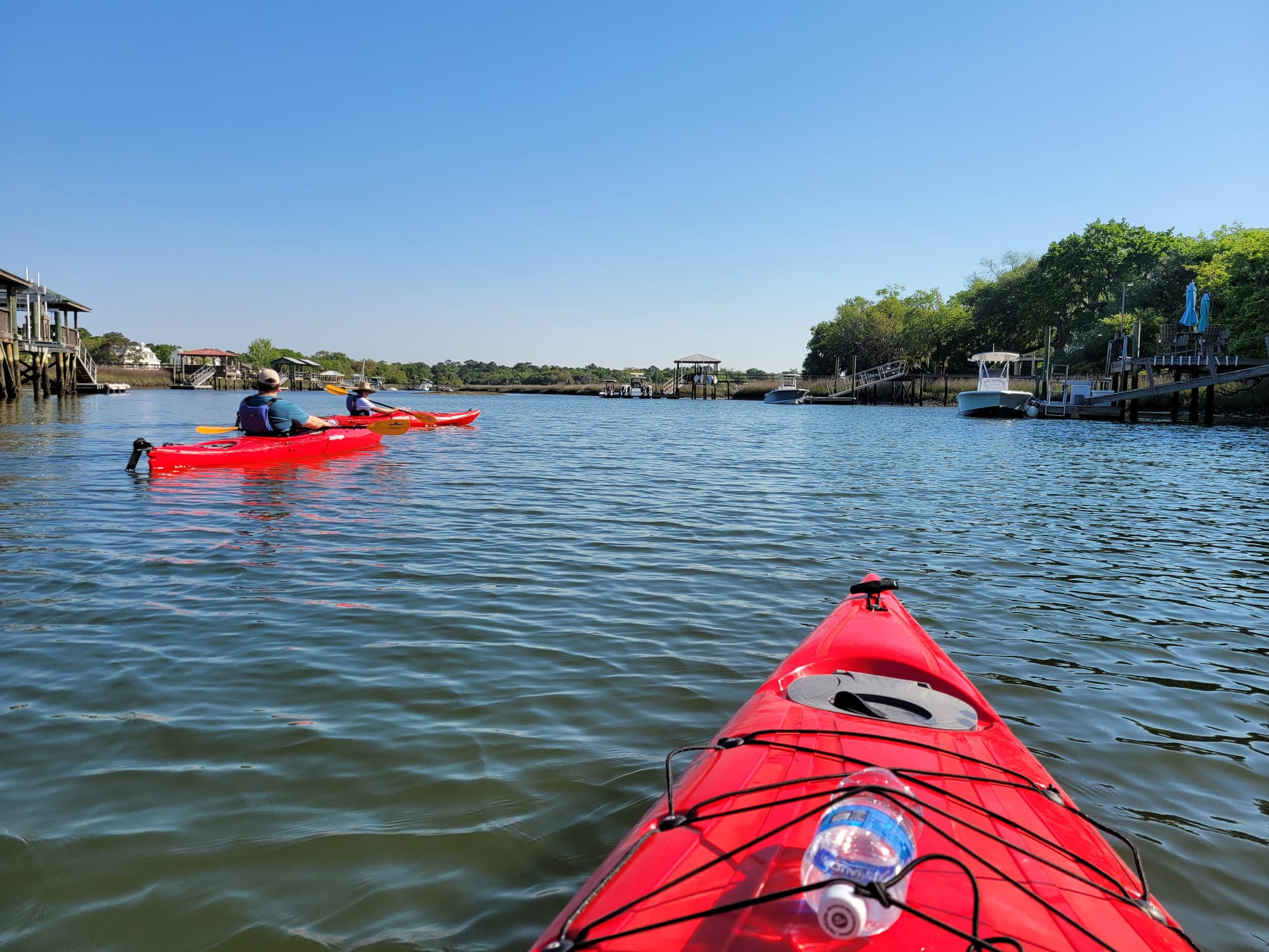 Coastal Expeditions @ Shem Creek, Mt. Pleasant, SC: Two Hour Kayak Tour